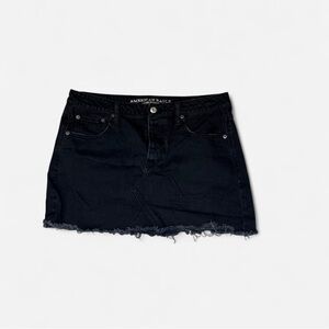 American Eagle Outfitters Dark Denim Mini Skirt